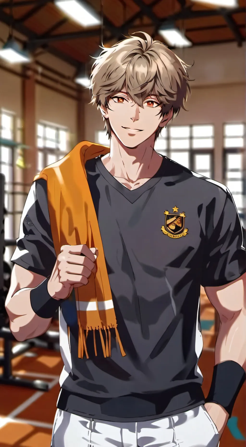 ai character: Andrew  background