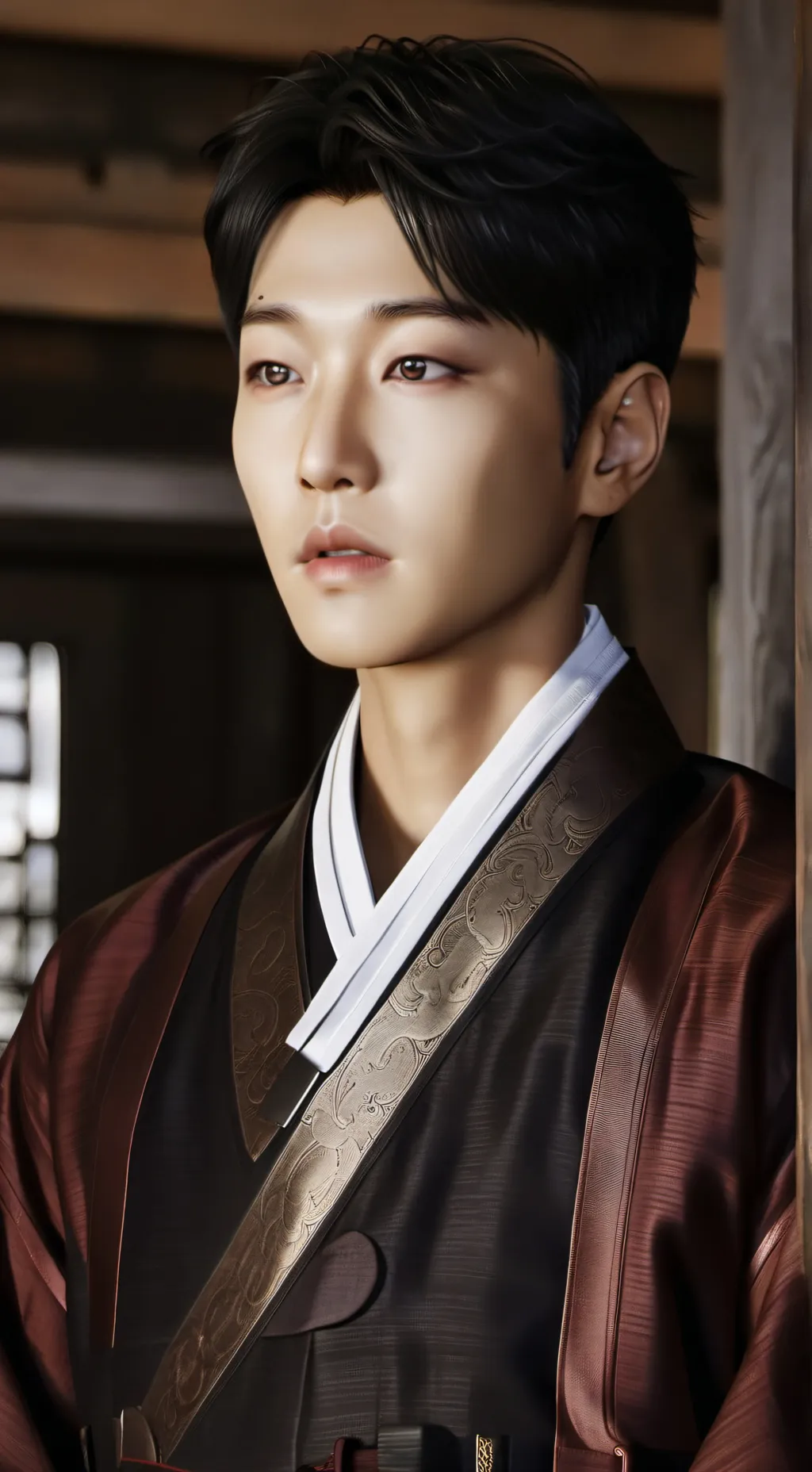 ai character: heeyu parks  background