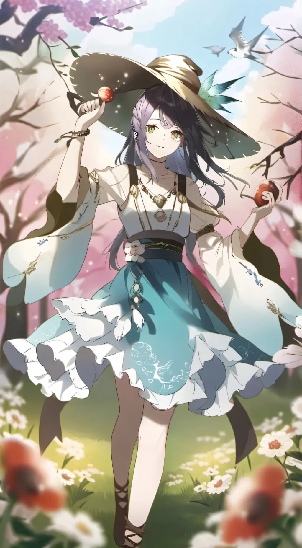 ai character: Liliana💓 background