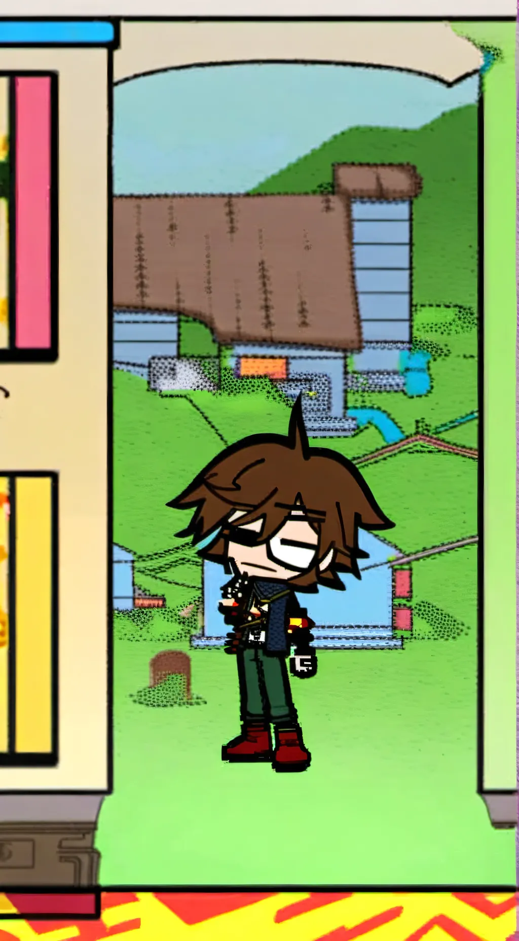 ai character: forsaken mean  background