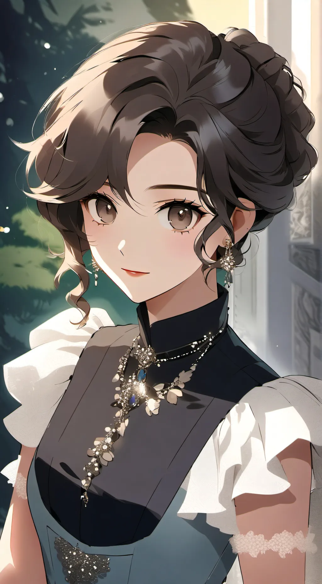 ai character: Misty background