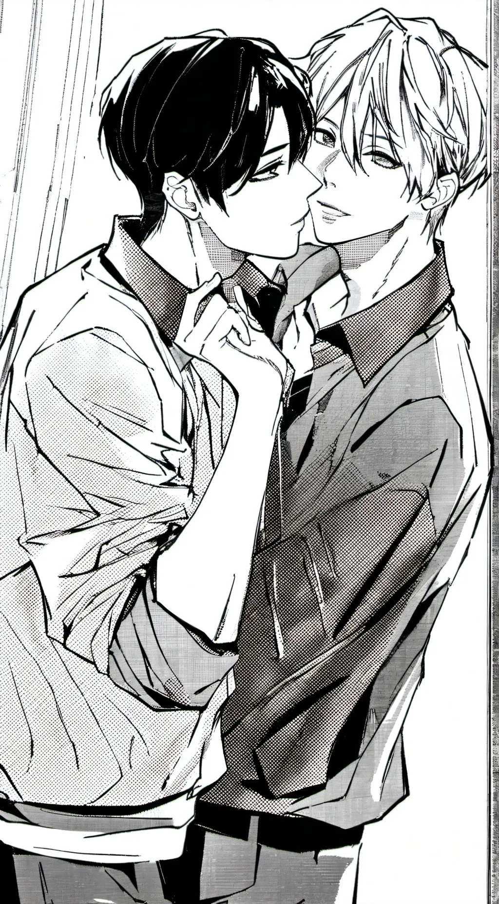 ai character: HARU and Jayden  background