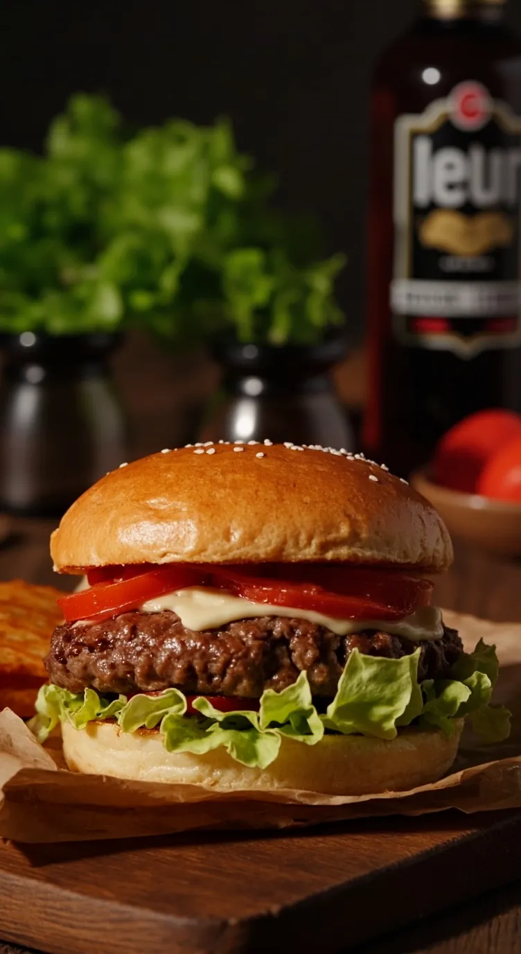 ai character: Mha Food background