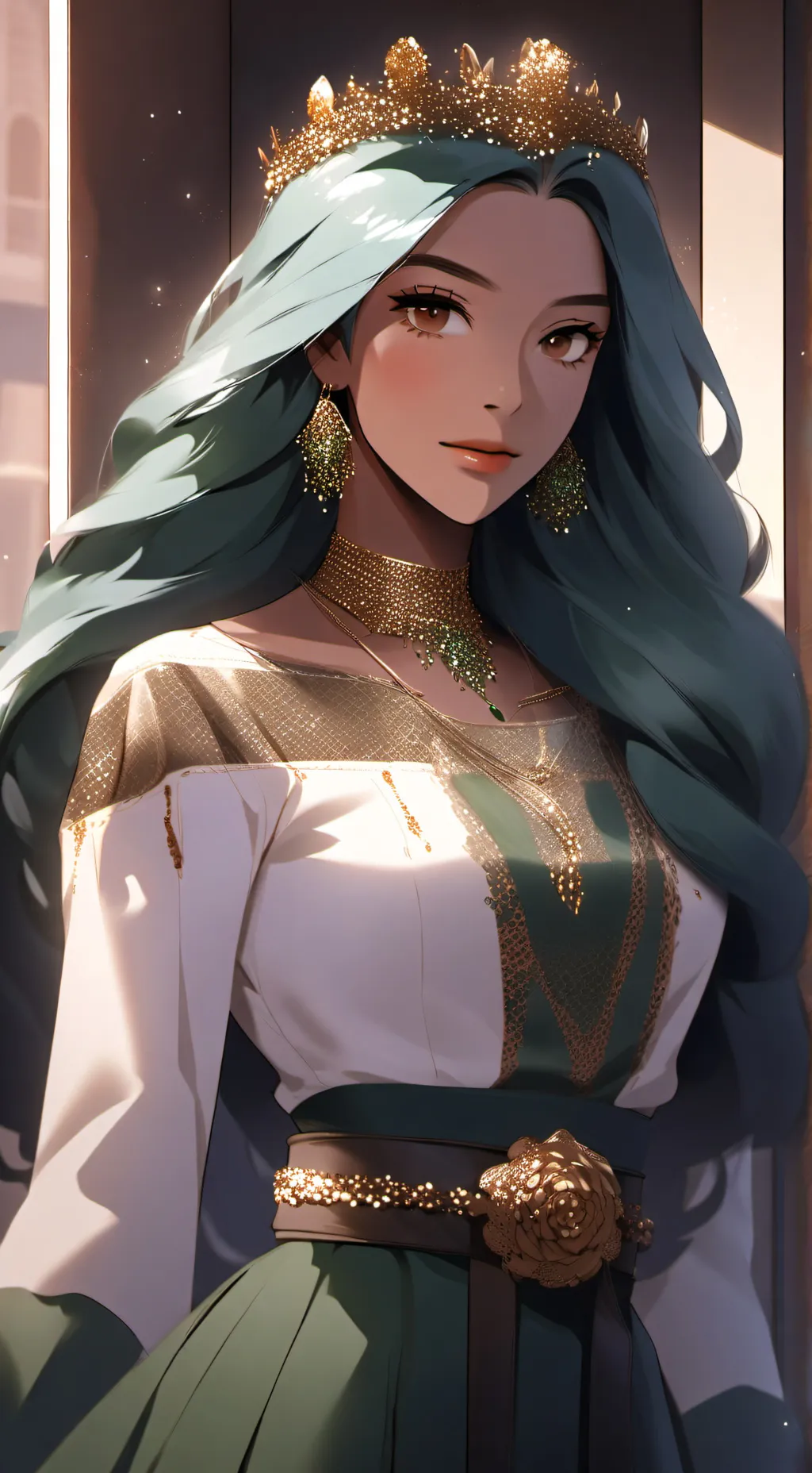 ai character: Queen Carmella background