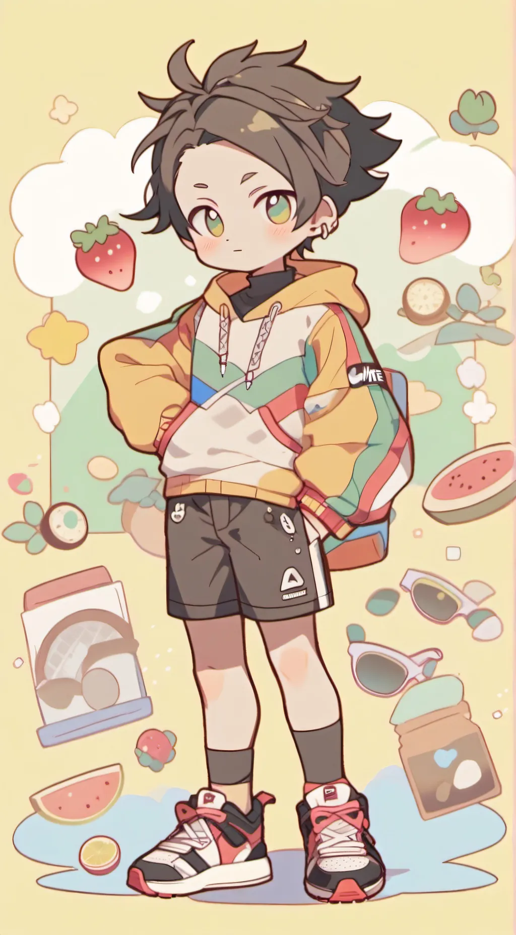 ai character: Caio background