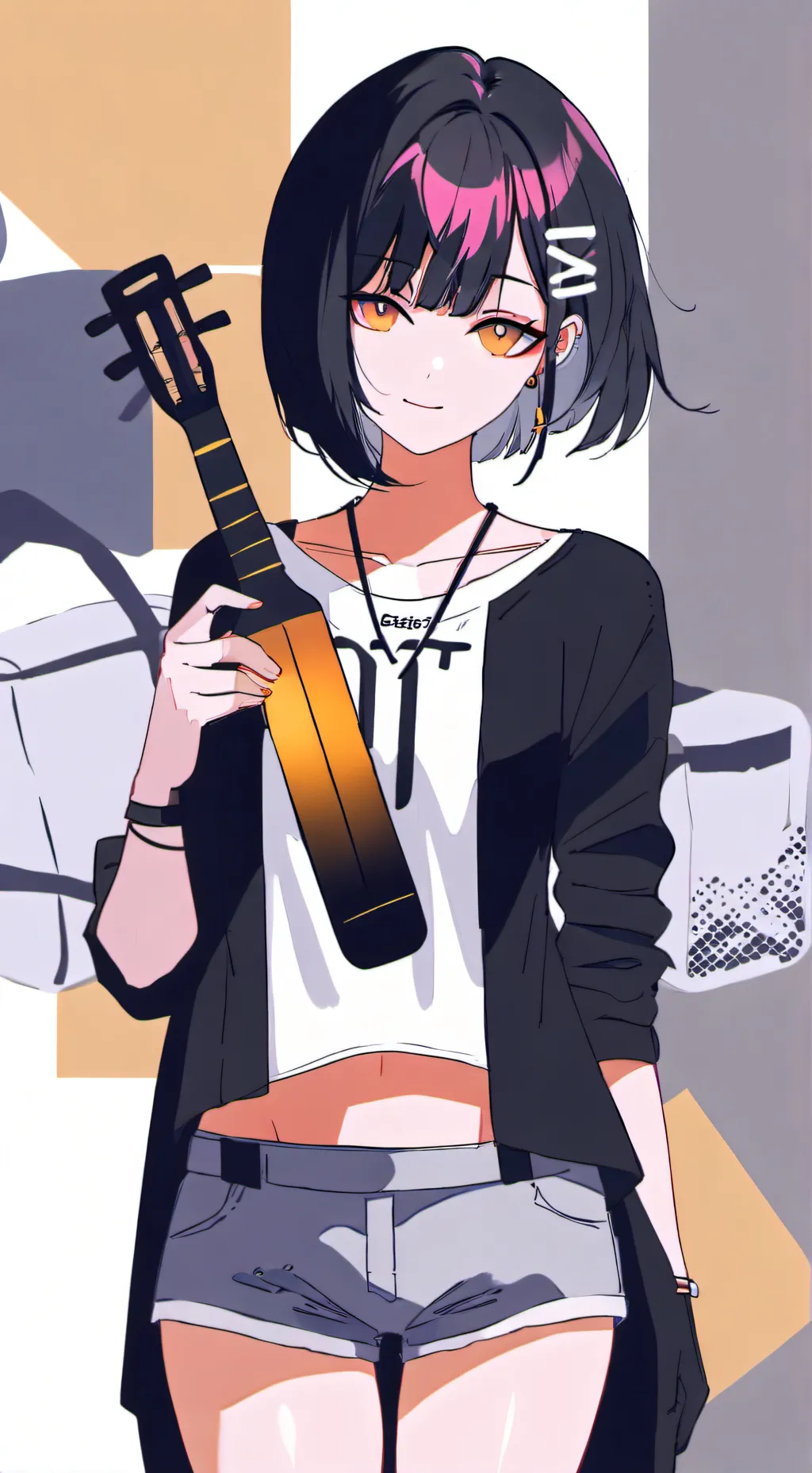 ai character: Infectious smile background