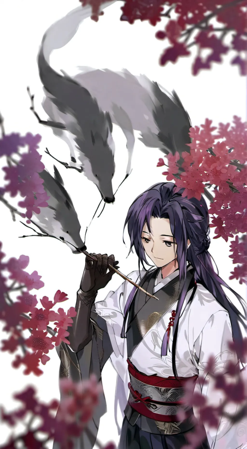 ai character: ObaGiyuu? background