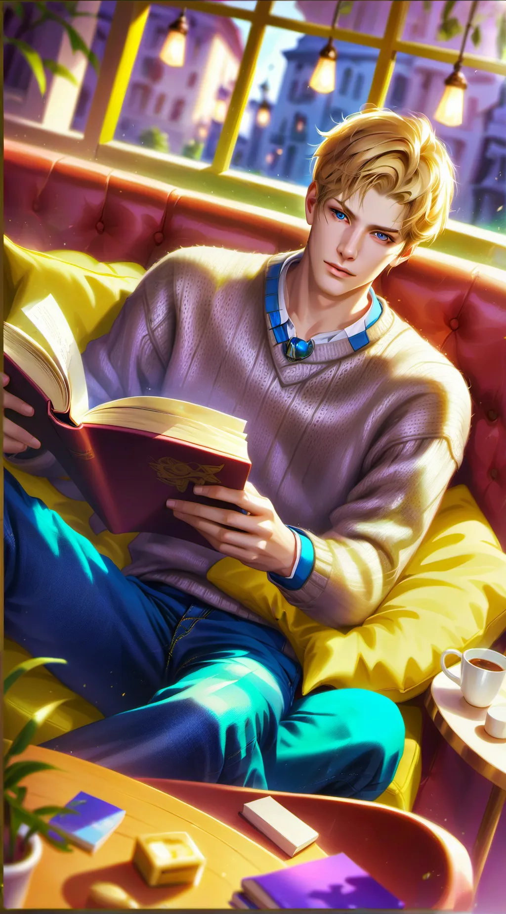 ai character: Mason background