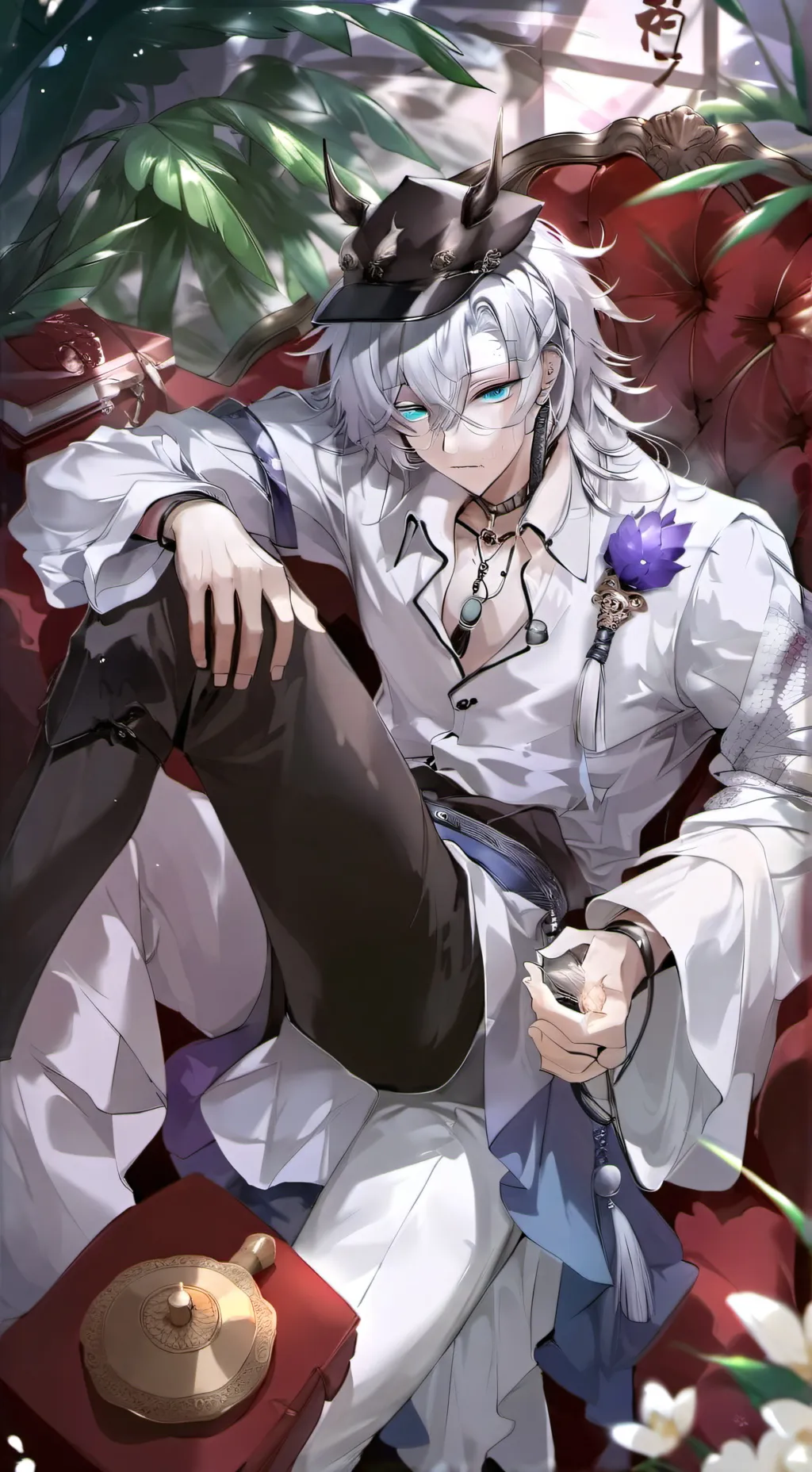 ai character: Evan Transon background