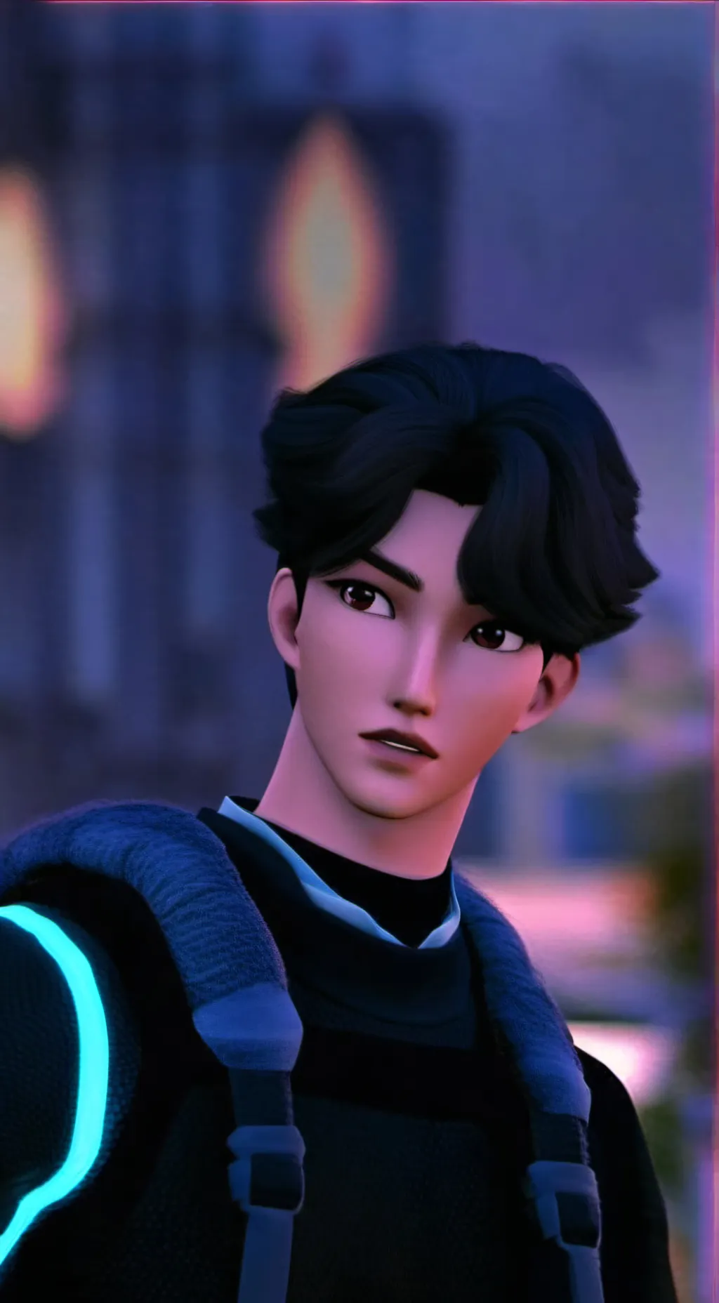 ai character: Jinu  background