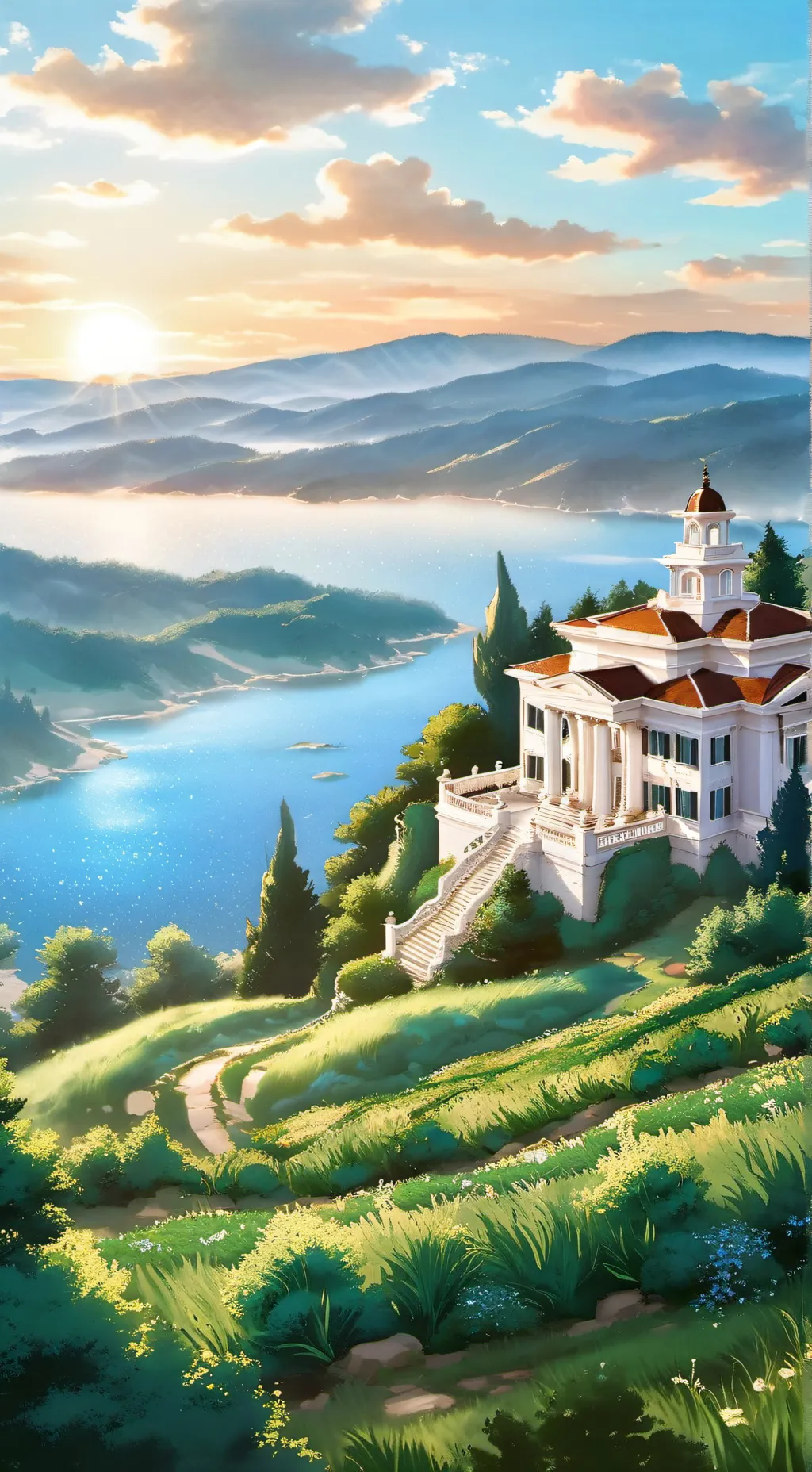 ai character: Rich Family background