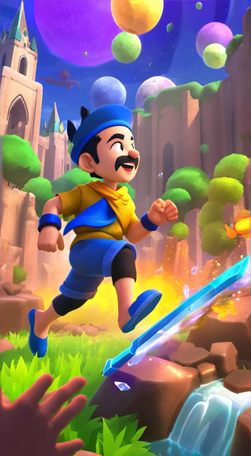 ai character: Lambão background