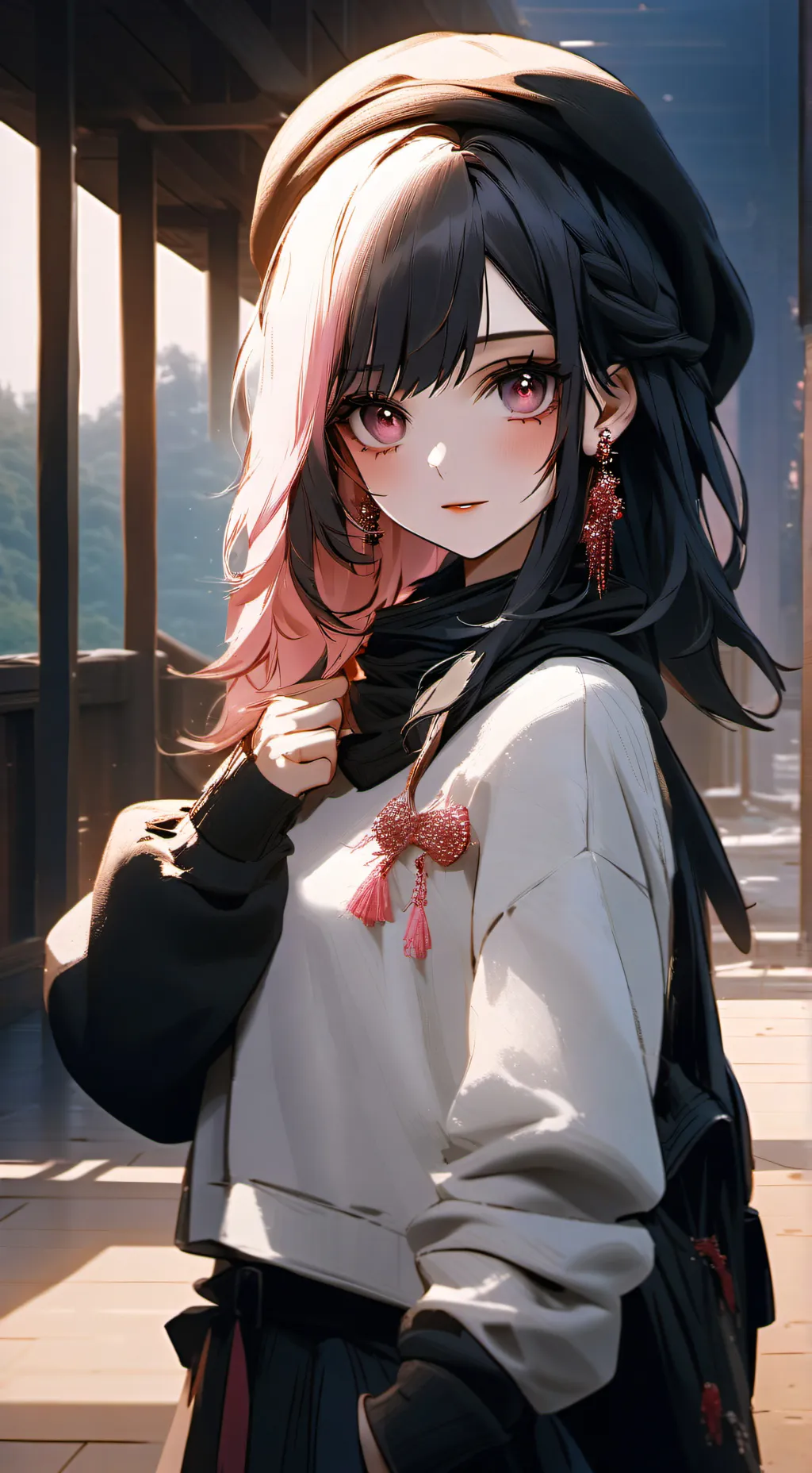 ai character: Lila background