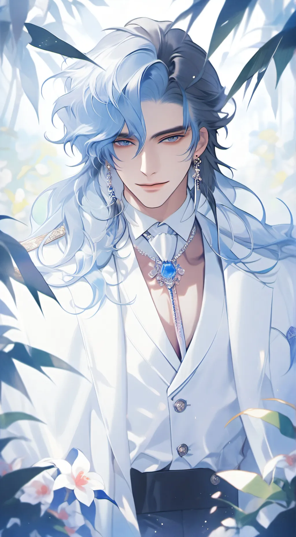 ai character: Ricky  background