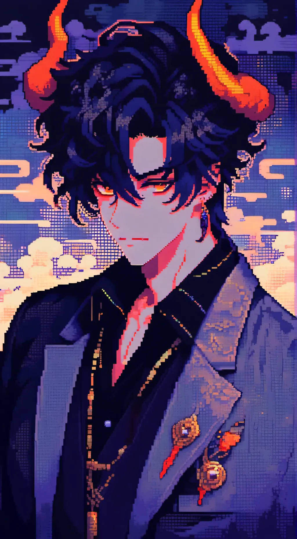 ai character: Aaron  background