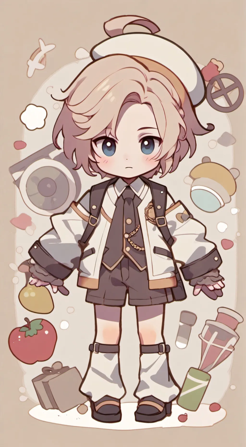 ai character: SUNOO background