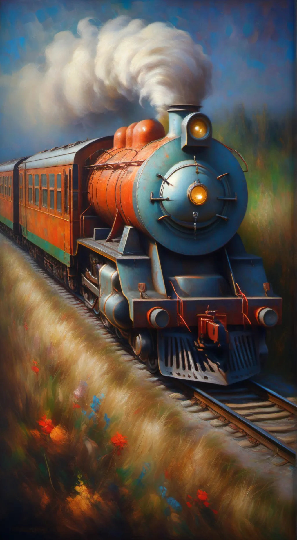 ai character: z.z.z x dead rails background