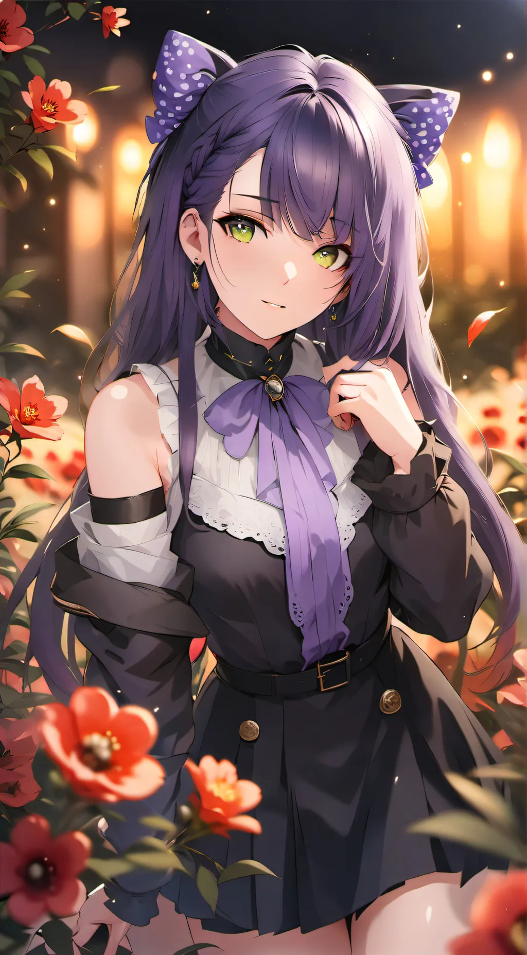 ai character: Aurora background