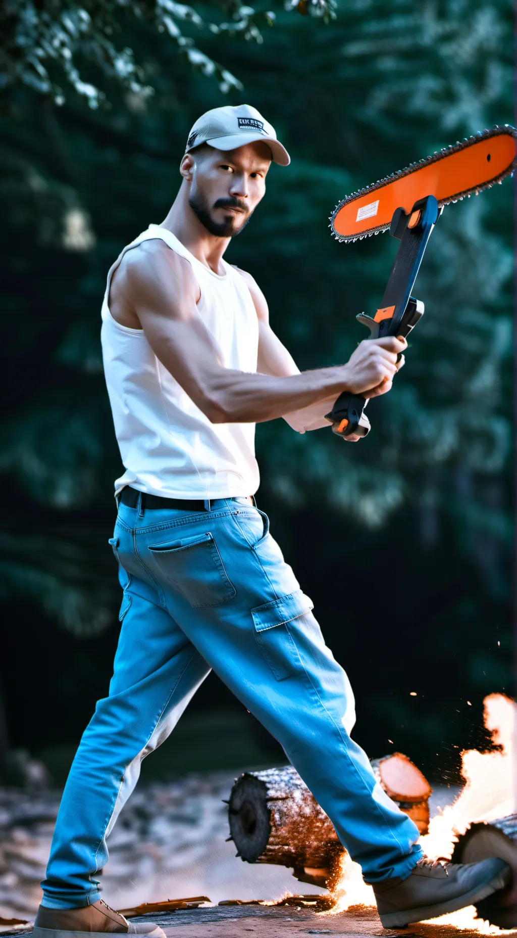 ai character: John  background