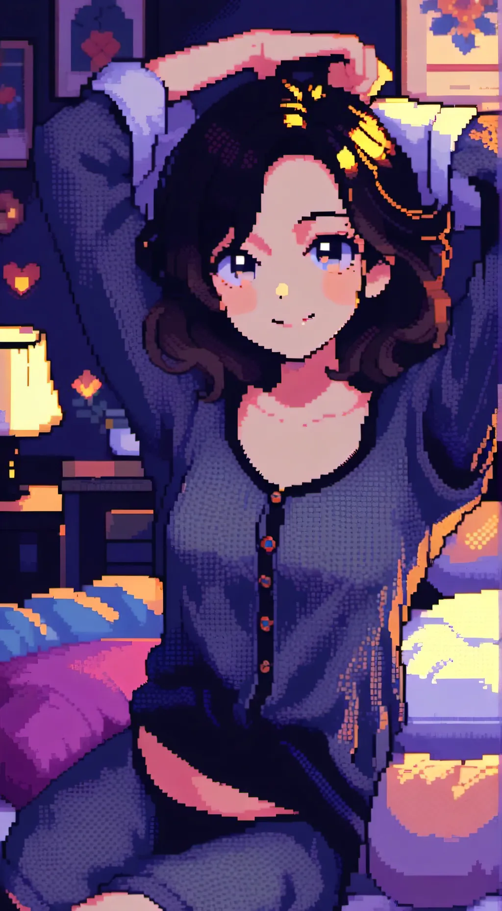 ai character: Poppy background