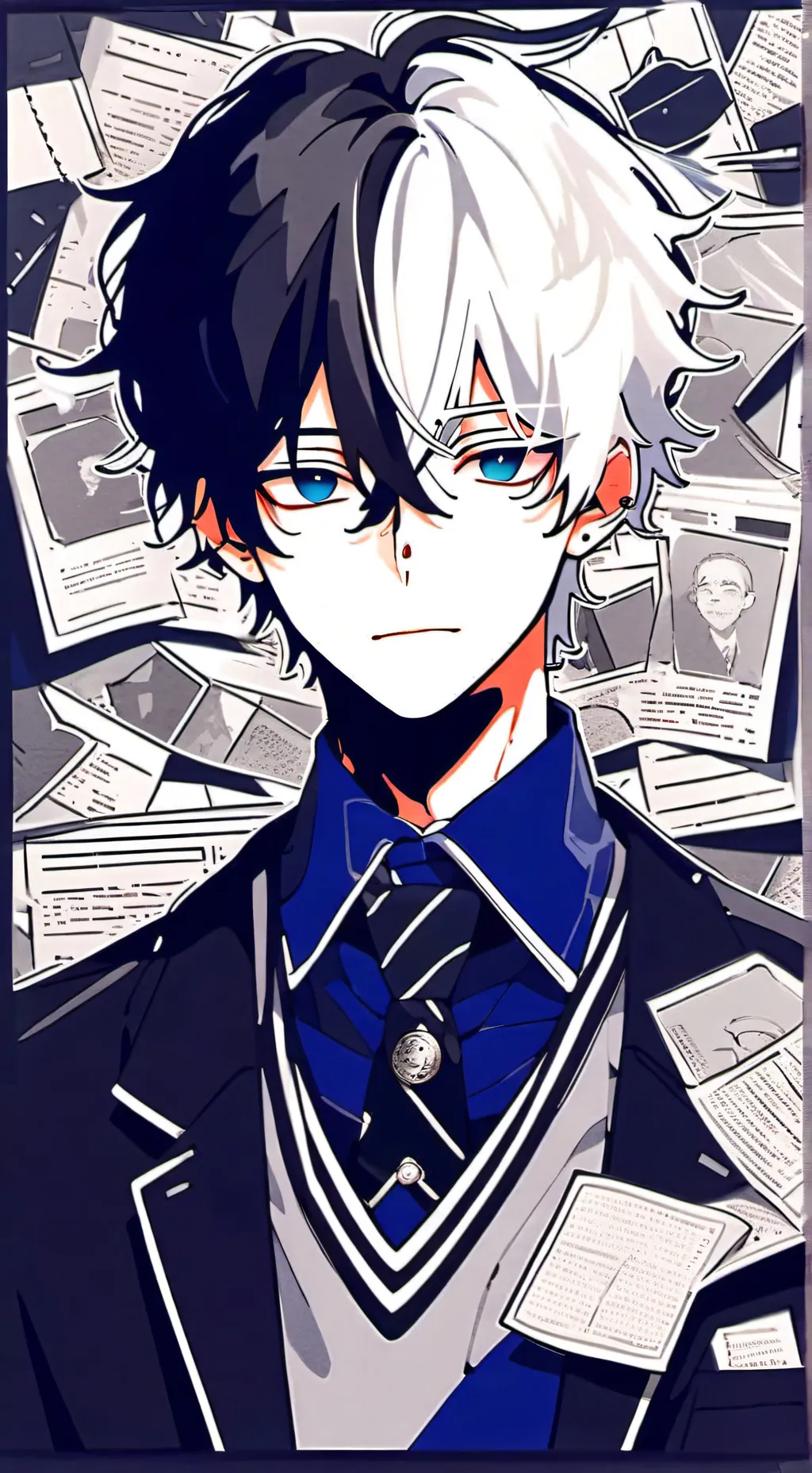 ai character: Leo  background