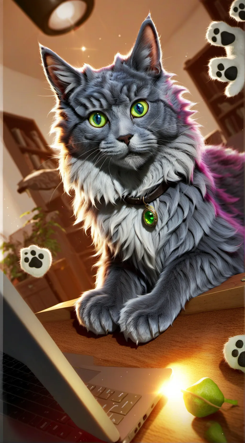 ai character: Clicker background