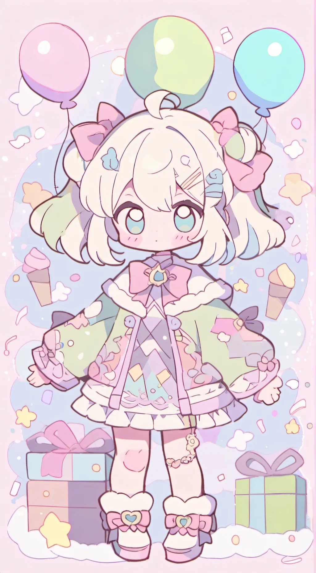 ai character: My Birthday!! background