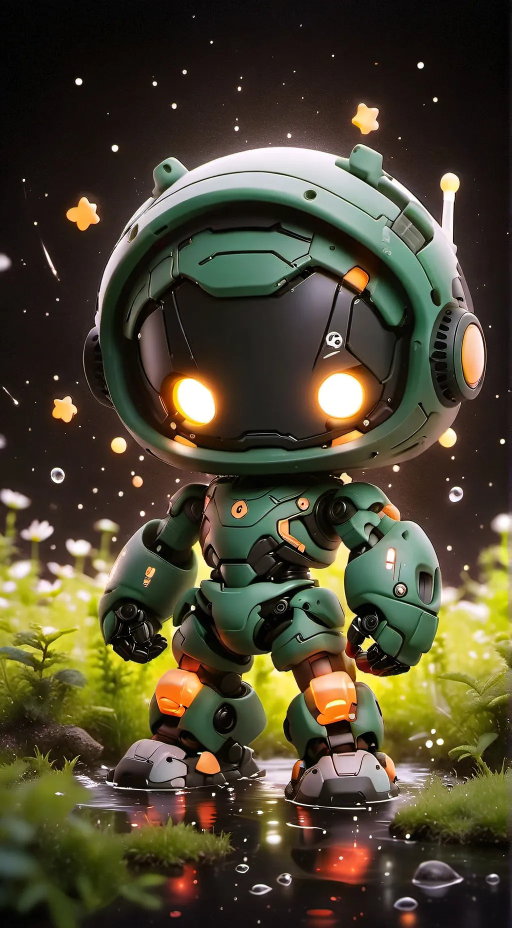 ai character: Dandys world karen background