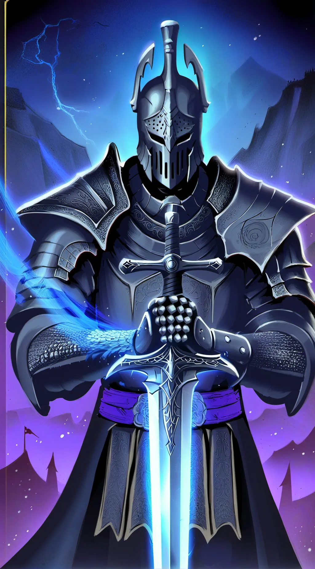 ai character: Forsaken products. background