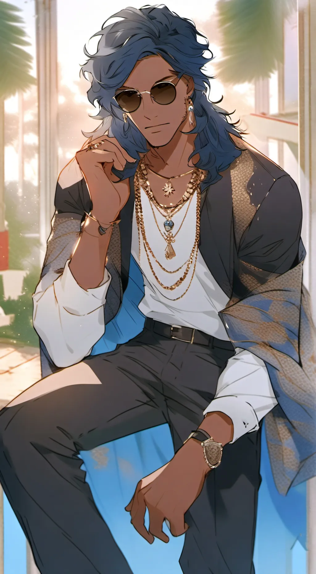 ai character: Atlas background