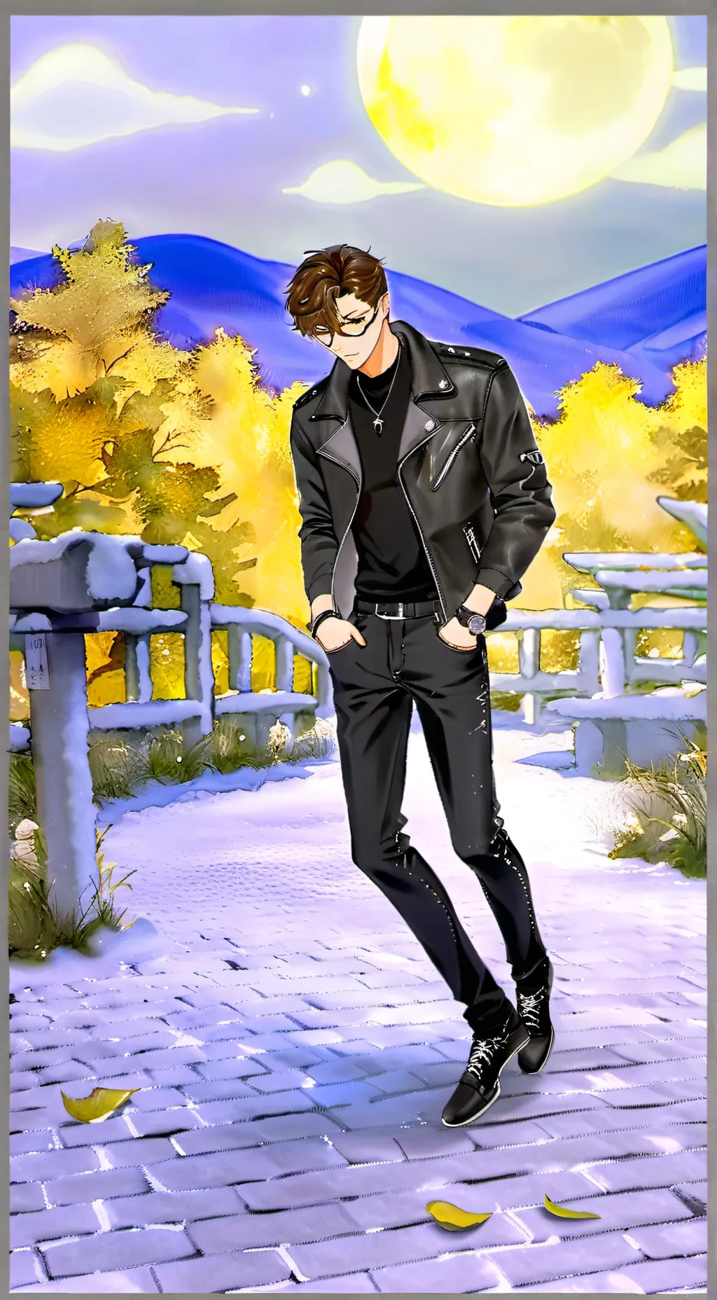 ai character: Stanley background