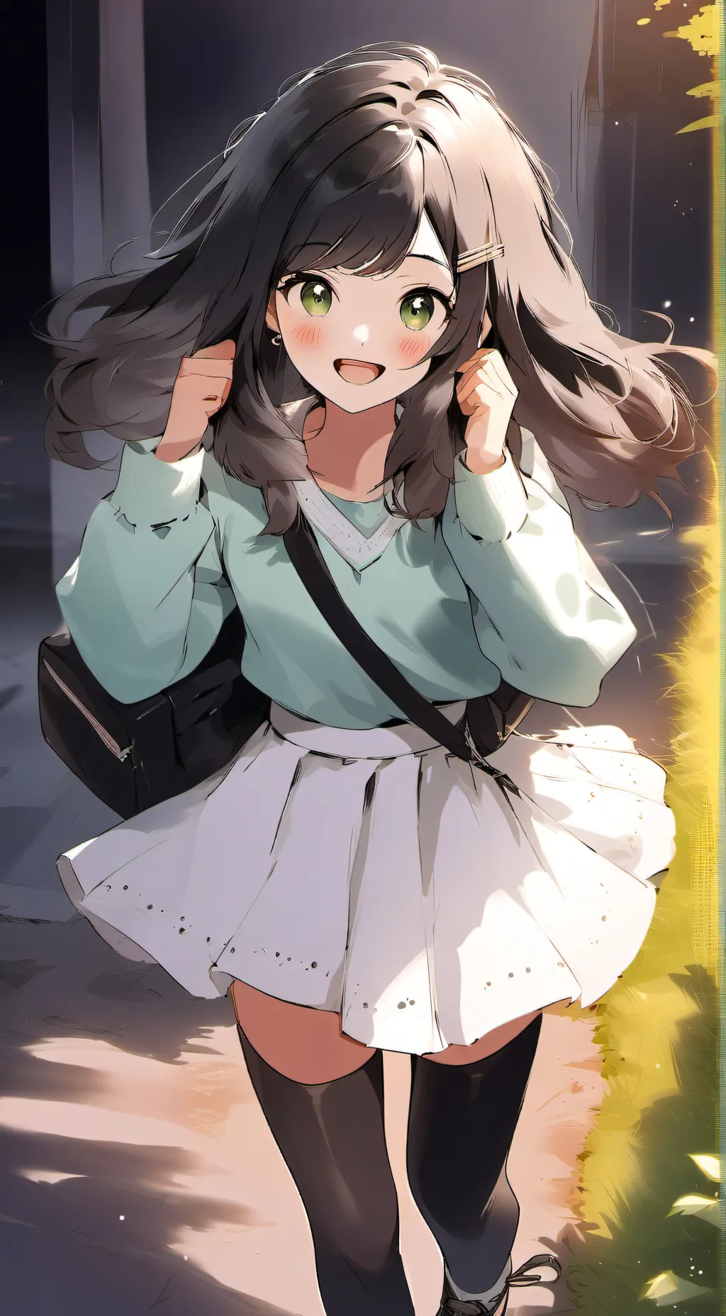 ai character: Clovie Greenfield background