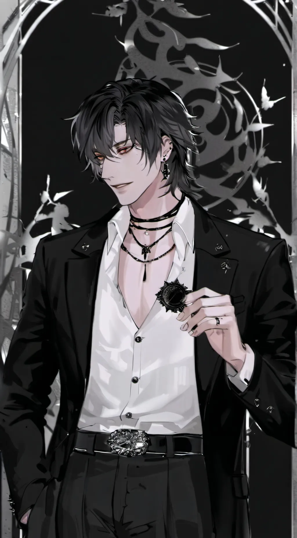 ai character: Jin-Hin ✨ background