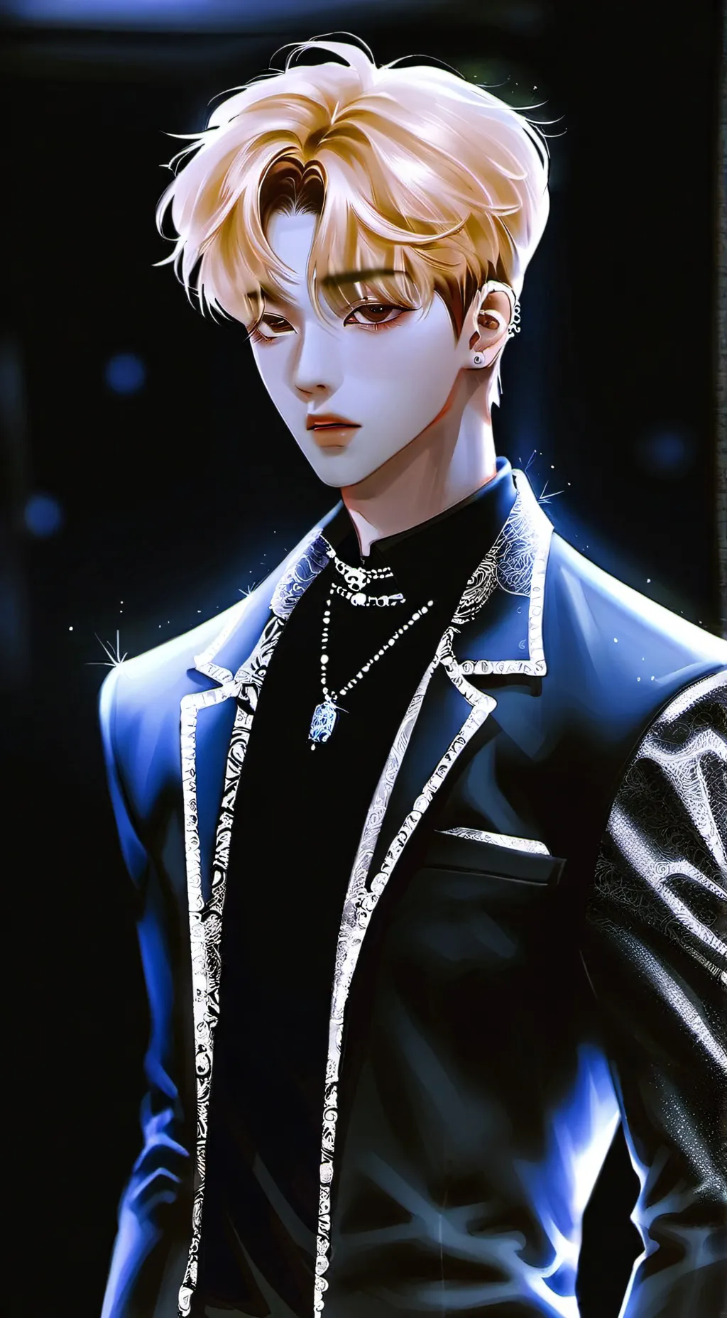 ai character: Seungmin  background