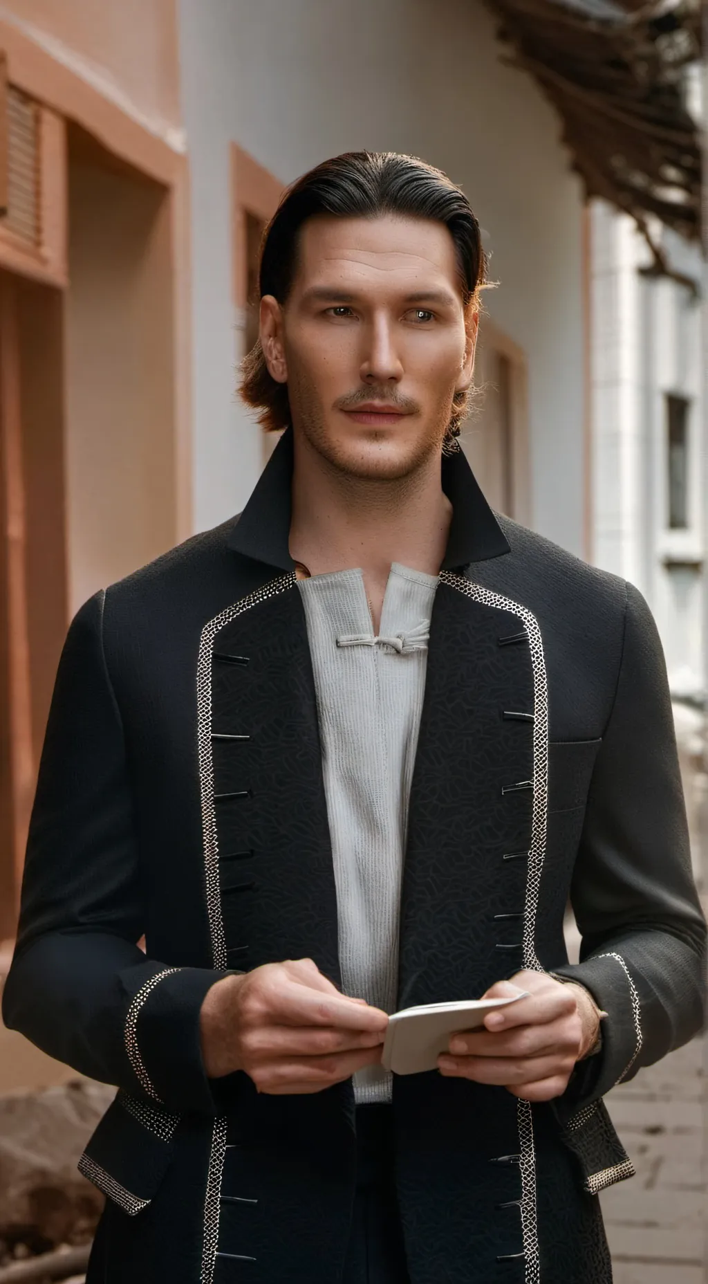 ai character: Baby forest background