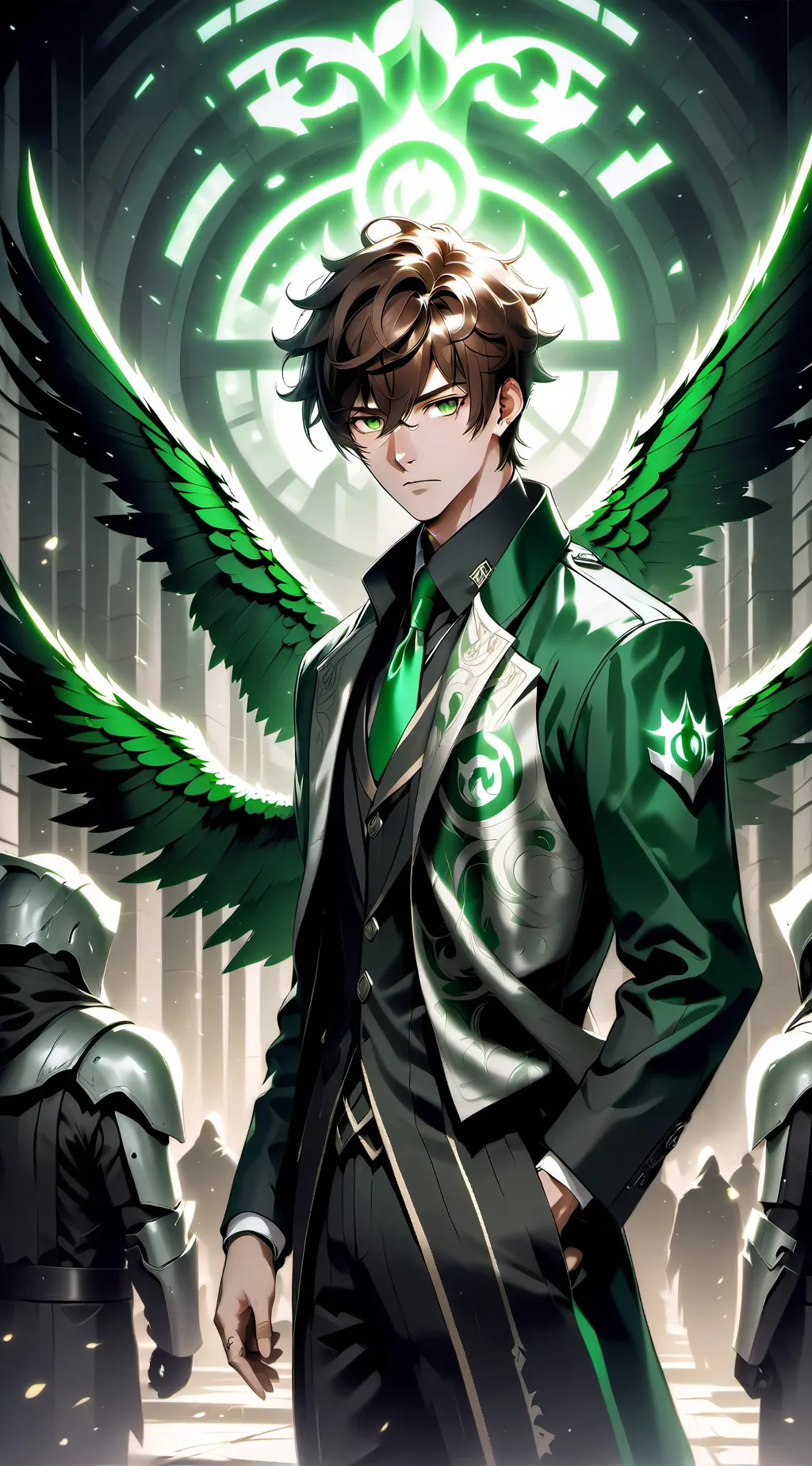 ai character: Luke background