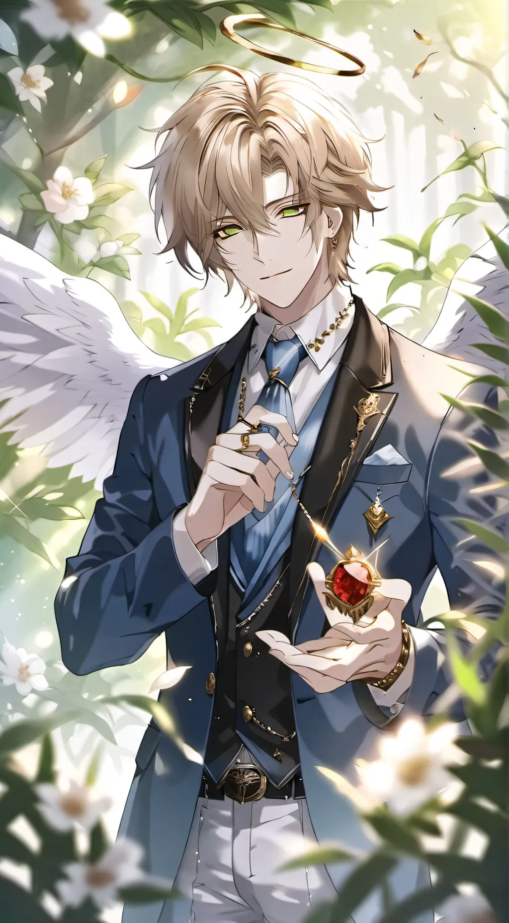 ai character: Chamuel background