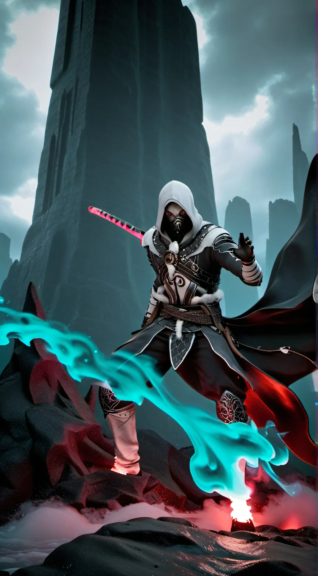 ai character: entity 303 background