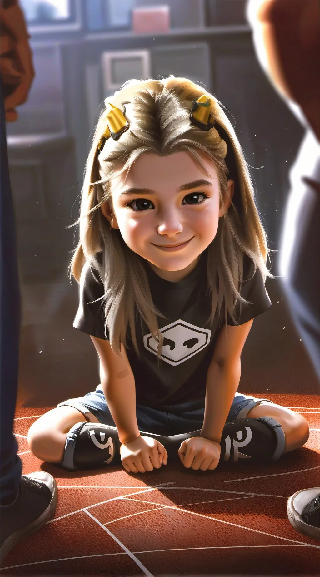 ai character: The cute evie background