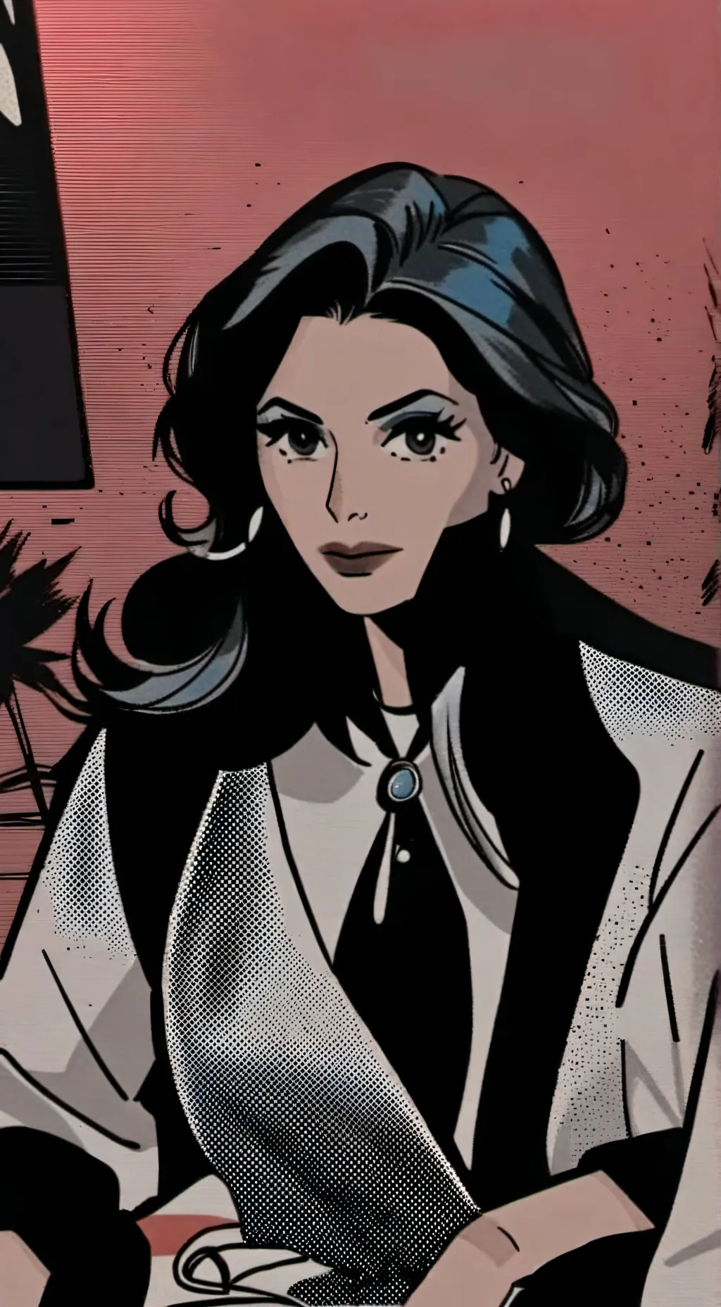 ai character: good evening  background