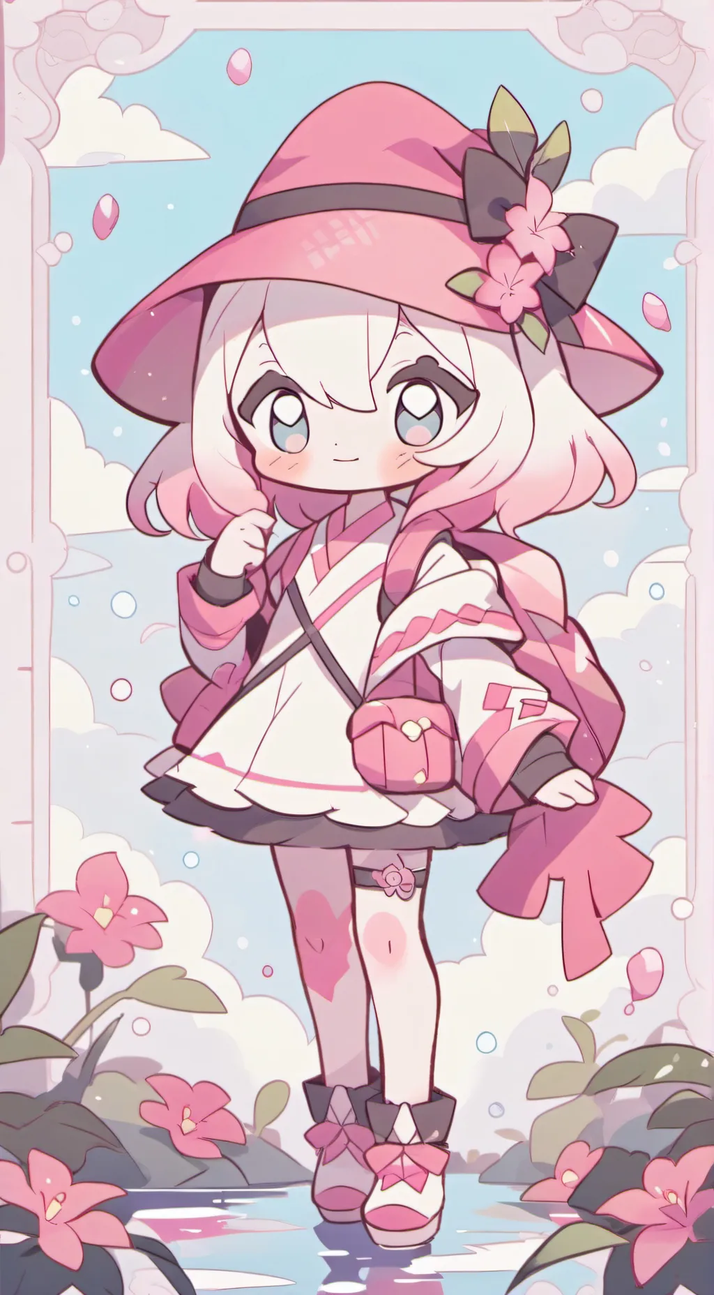 ai character: Glisten x Tisha background