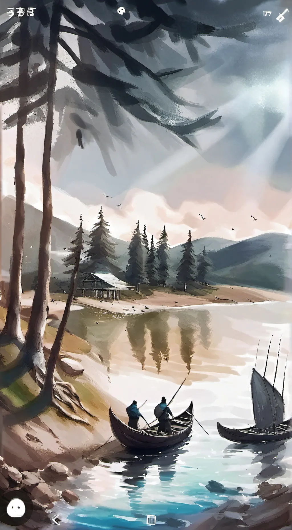 ai character: HH McDonalds background