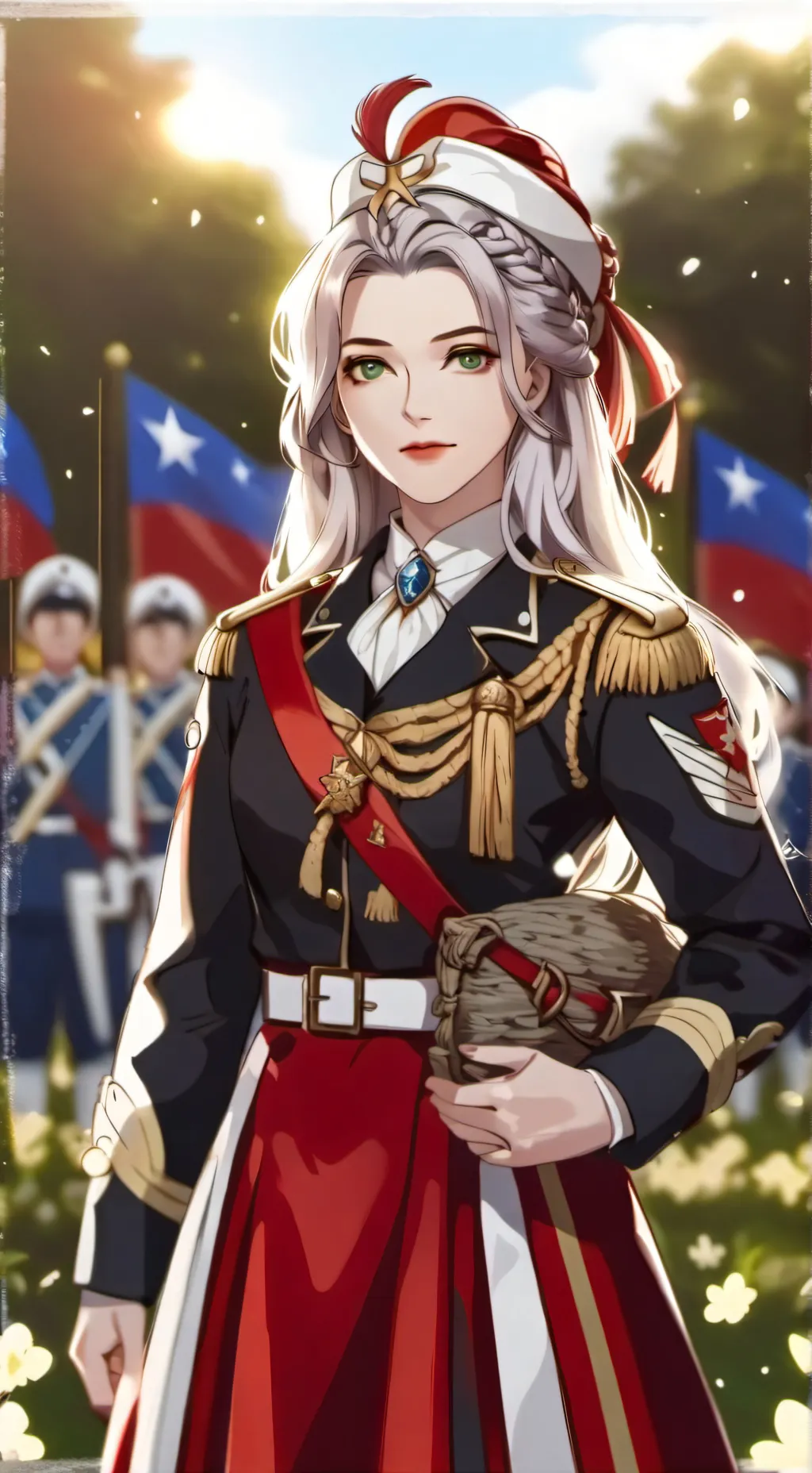 ai character: General Lyra background