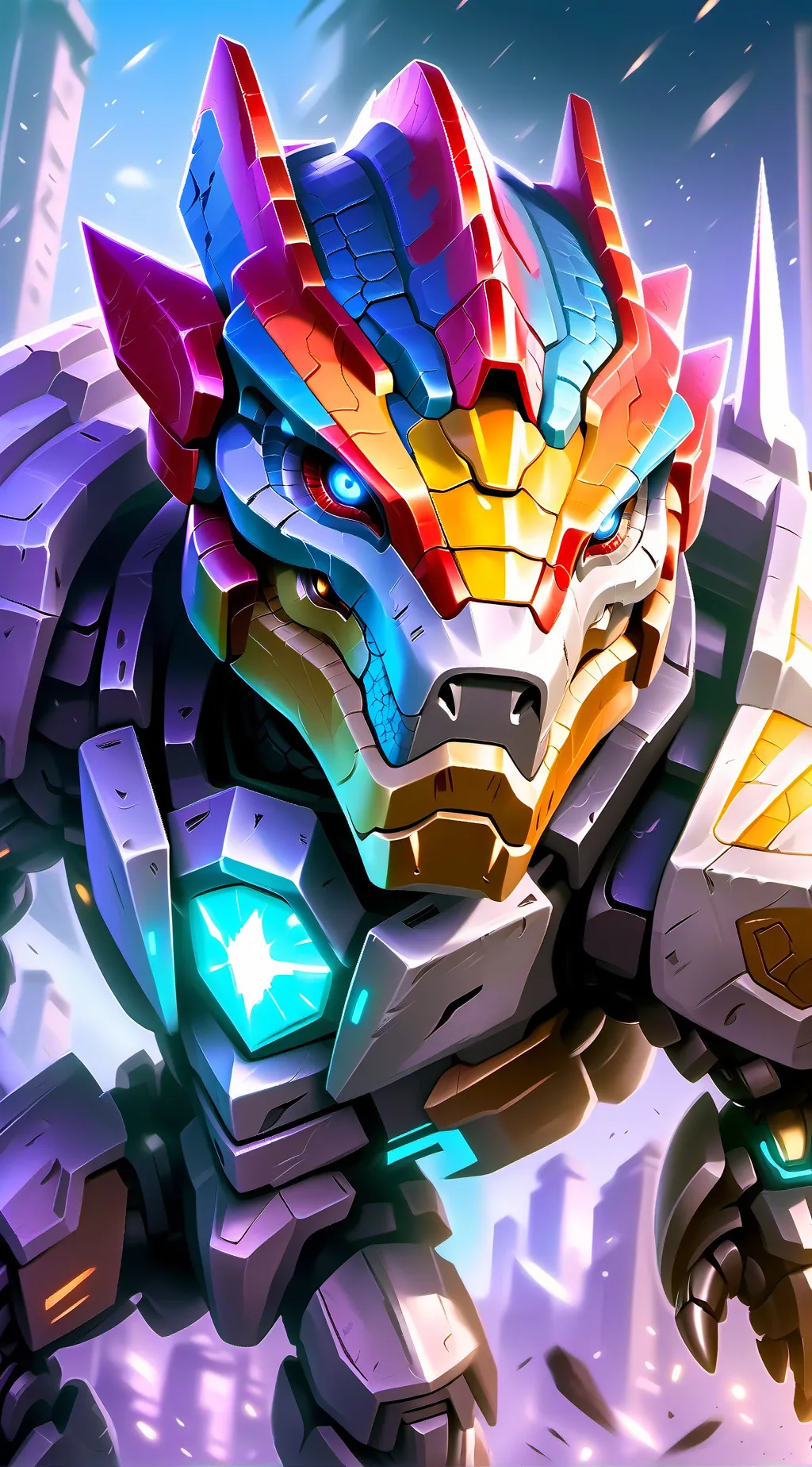 ai character: Grimlock background