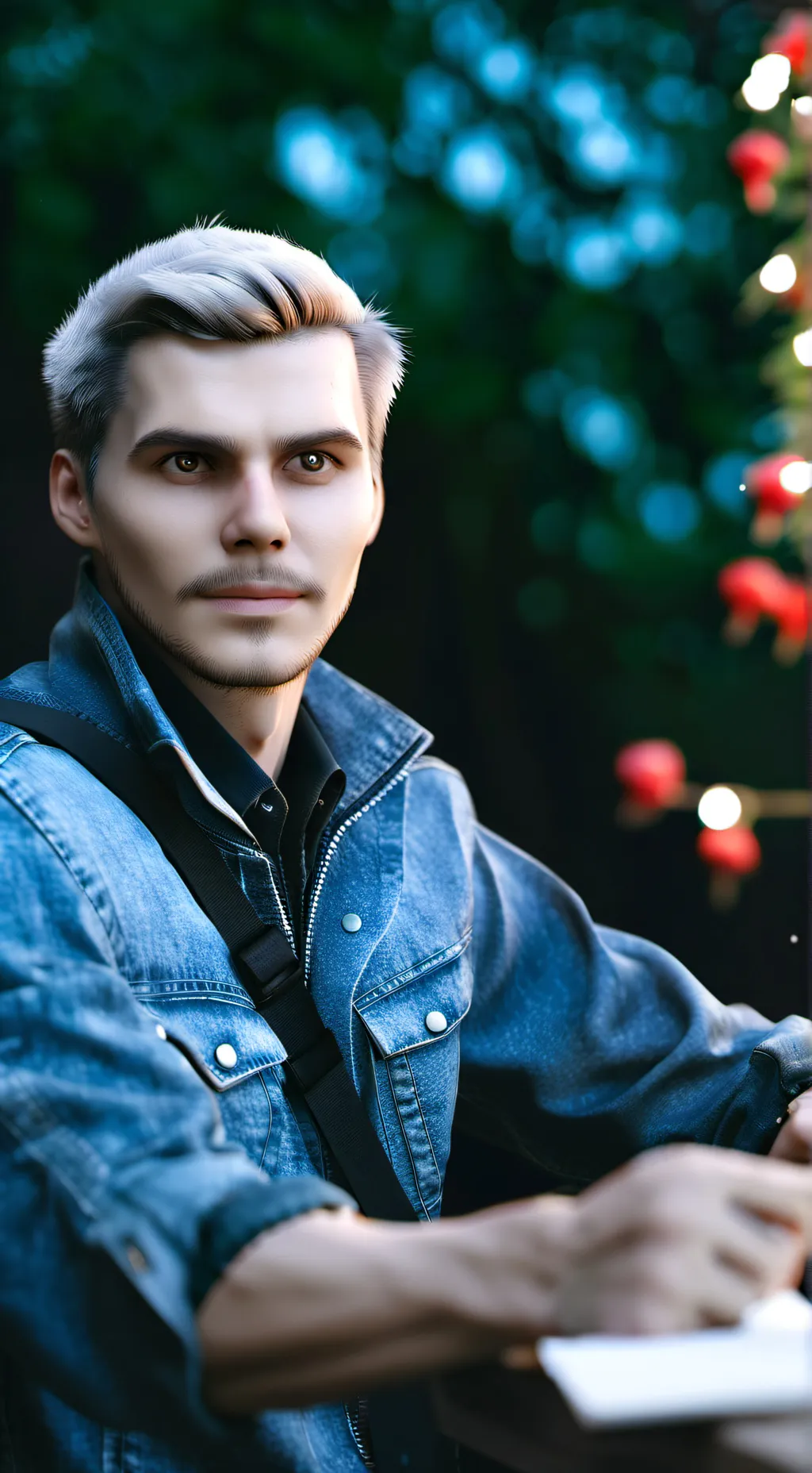 ai character: Умный чел background