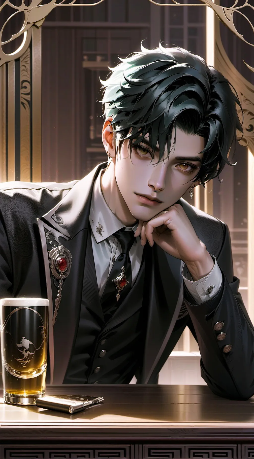 ai character: Dallas  background