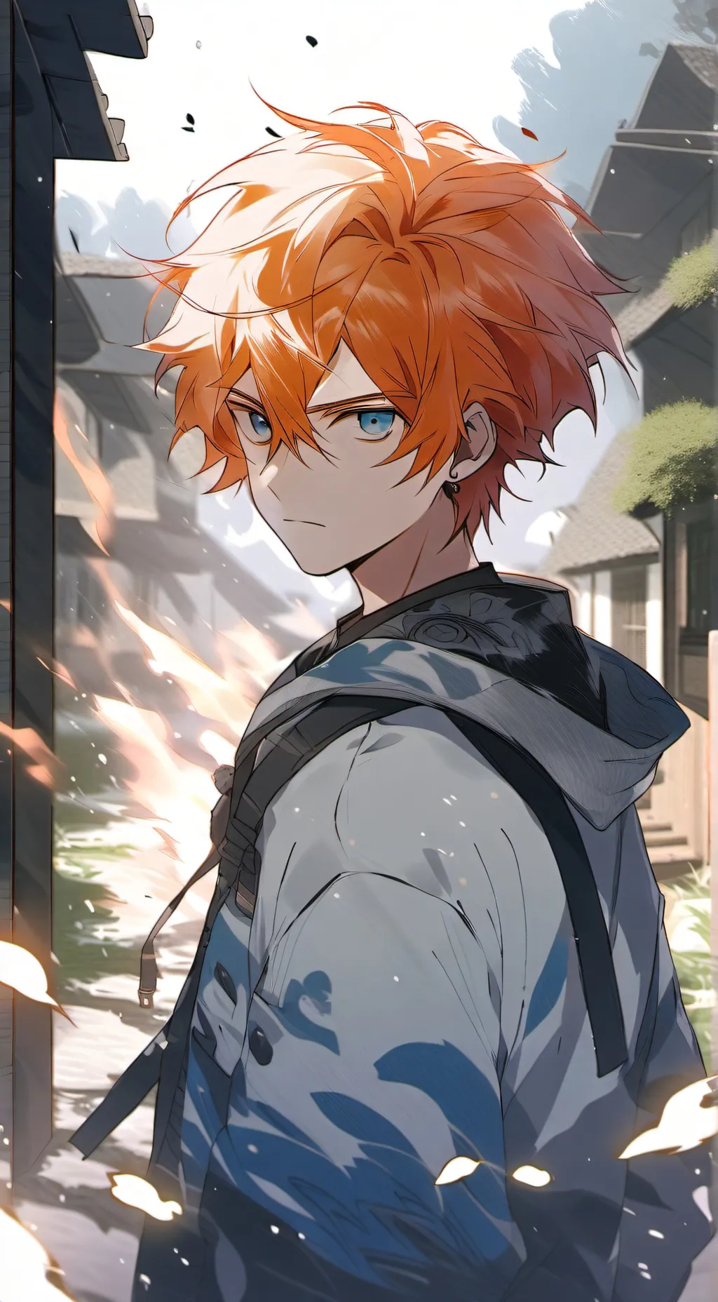 ai character: Daki Ani background