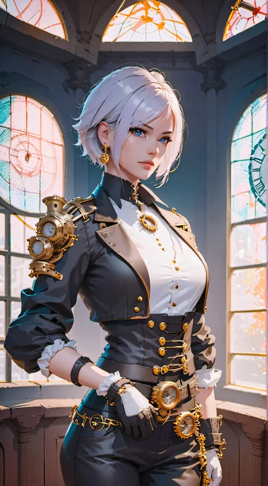 ai character: Adelaide background