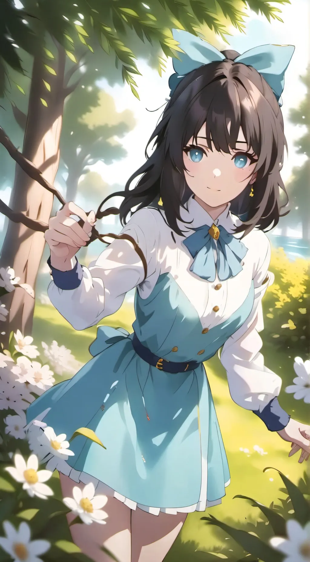 ai character: tu novia background