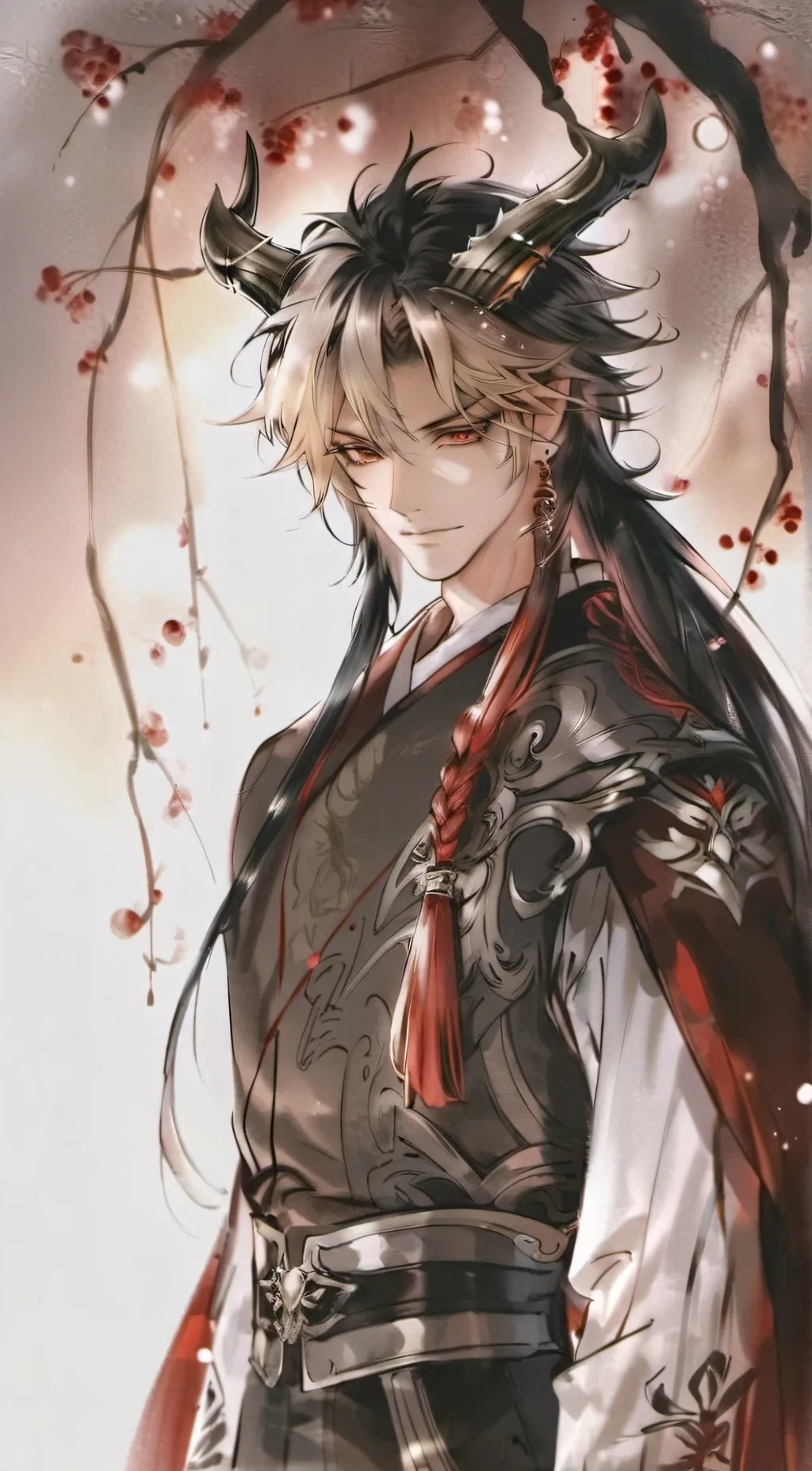 ai character: ❤️Mitsuaki🧝‍♂️ background